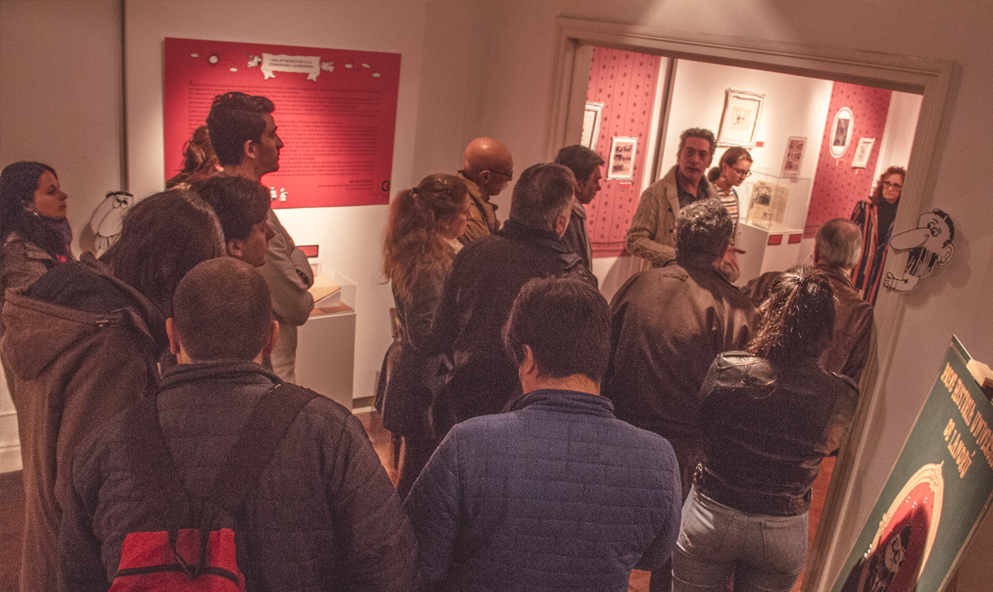 Muestra de Landrú en el Museo de Arte y Memoria MAM, La Plata (Julio 2019)