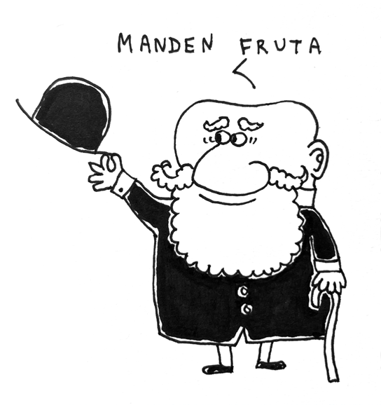 Mandar fruta