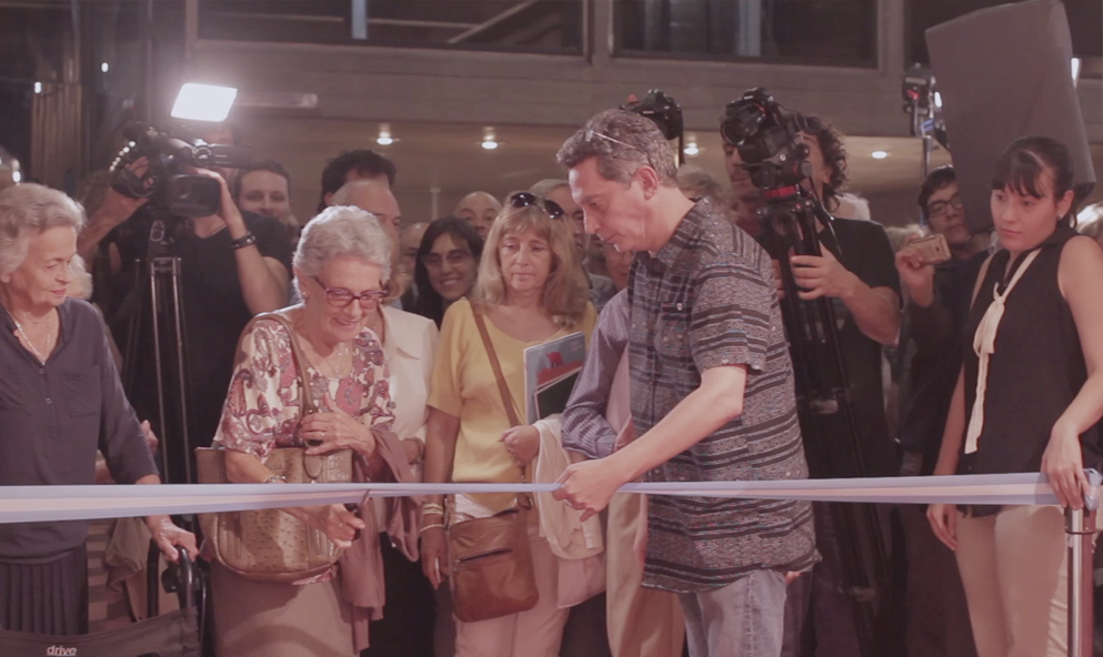 Inauguración de la muestra Breve Historia Universal de Landrú en la Biblioteca Nacional (marzo 2018)