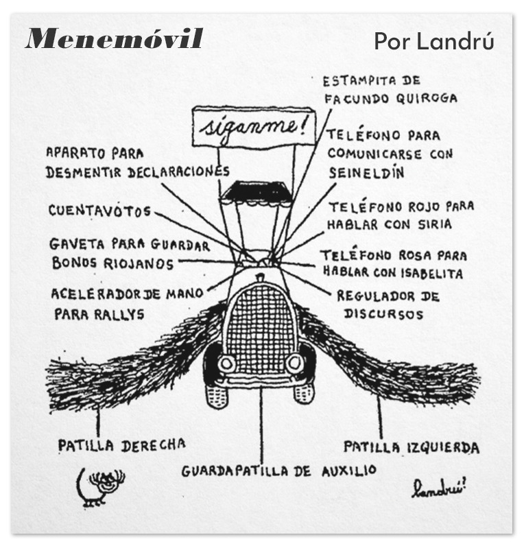 Menemóvil según Landrú, 1988.