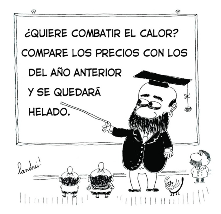 Clases magistrales de Landrú: ¿Cómo combatir el calor?