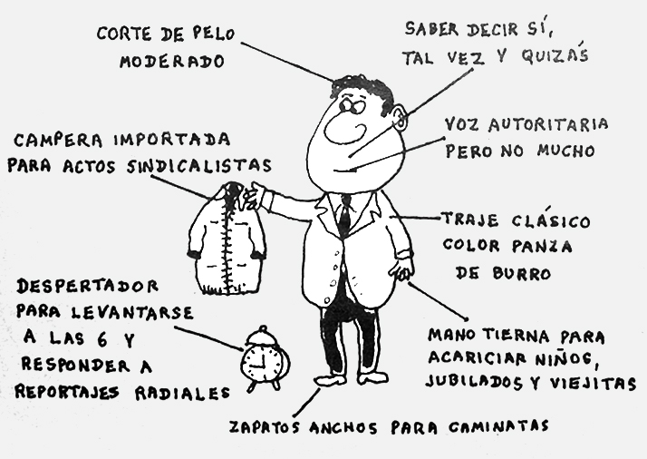 Modelo de senador perfecto. Por Landrú.